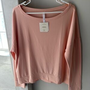 Fabletics Dusty Pink Knit Pullover NWT